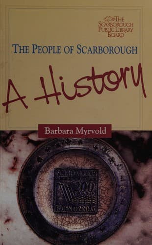 Cover of The people of Scarborough by Barbara Myrvold