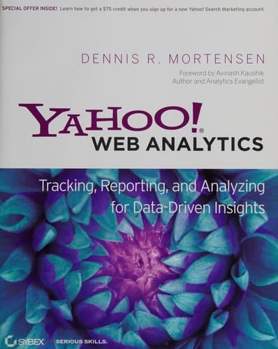 Cover of Yahoo! Web analytics by Dennis R. Mortensen