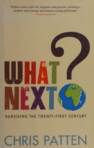 Cover of What next? by Chris Patten
