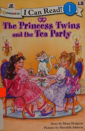 Cover of The princess twins and the tea party by Mona Gansberg Hodgson