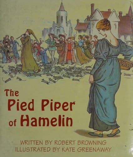 Cover of The Pied Piper of Hamelin by Robert Browning