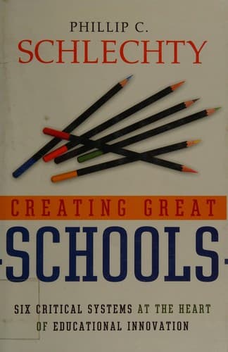 Cover of Creating great schools by Schlechty, Phillip C