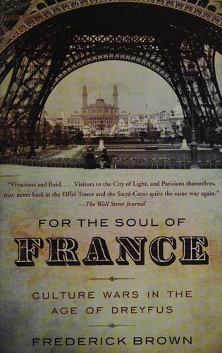 Cover of For the soul of France by Frederick Brown