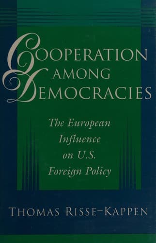 Cover of Cooperation among democracies by Thomas Risse-Kappen