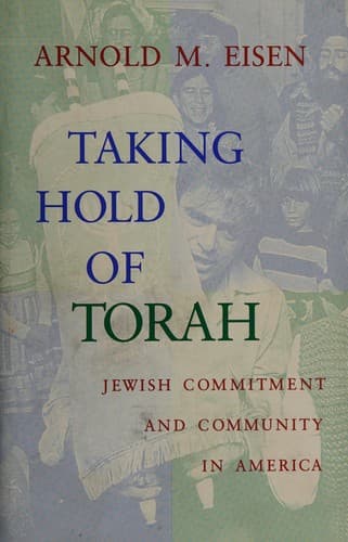 Cover of Taking hold of Torah by Arnold M Eisen