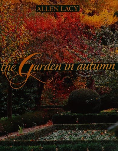 Cover of The garden in autumn by Allen Lacy