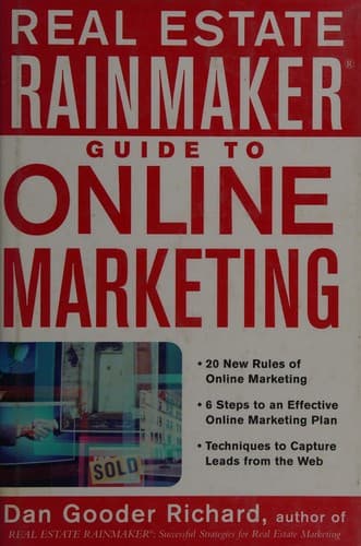 Cover of Real Estate Rainmaker by Richard, Dan Gooder
