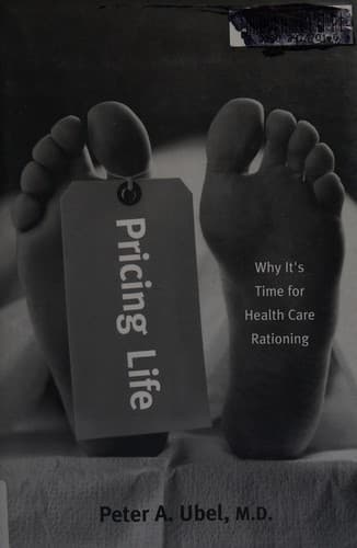Cover of Pricing life by Peter A Ubel