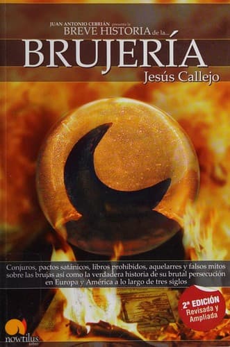 Cover of Breve historia de la brujería by Jesús Callejo Cabo