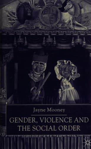 Cover of Gender, violence and the social order by Jayne Mooney