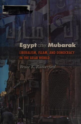 Cover of Egypt after Mubarak by Bruce K. Rutherford