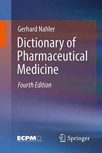 Cover of Dictionary of pharmaceutical medicine by Gerhard Nahler