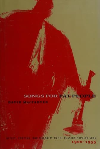 Cover of Songs for fat people by David MacFadyen