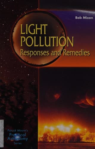 Cover of Light pollution by Bob Mizon