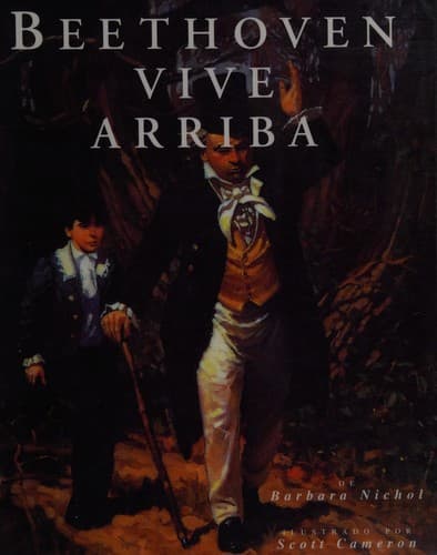 Cover of Beethoven vive arriba by Barbara Nichol