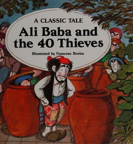 Cover of Ali Baba and the 40 thieves by Eduard José