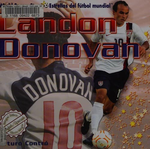Cover of Landon Donovan by Arturo Contró