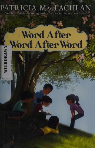 Cover of Word after word after word by Patricia MacLachlan