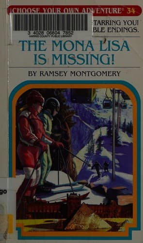 Cover of Choose Your Own Adventure - The Mona Lisa is Missing! by Ramsey Montgomery