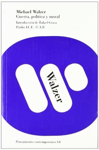 Cover of Guerra, política y moral by Michael Walzer
