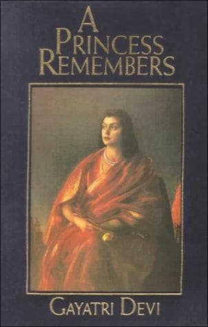 Cover of A princess remembers by Gayatri Devi
