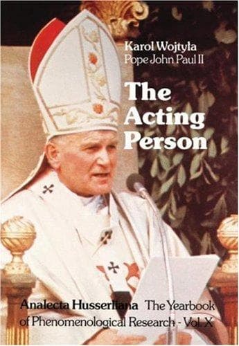 Cover of The Acting Person by Pope John Paul II