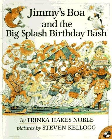Cover of Jimmy's Boa and the Big Splash Birthday Bash by Trinka Hakes Noble
