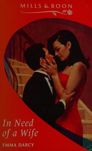 Cover of In Need of a Wife by Emma Darcy