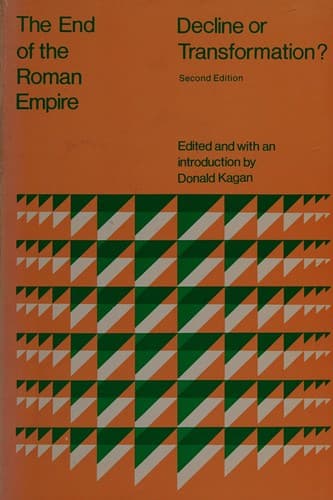 Cover of The End of the Roman Empire by Donald Kagan