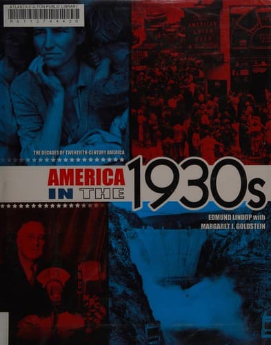 Cover of America in the 1930s by Edmund Lindop