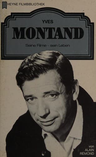 Cover of Yves Montand by Alain Rémond