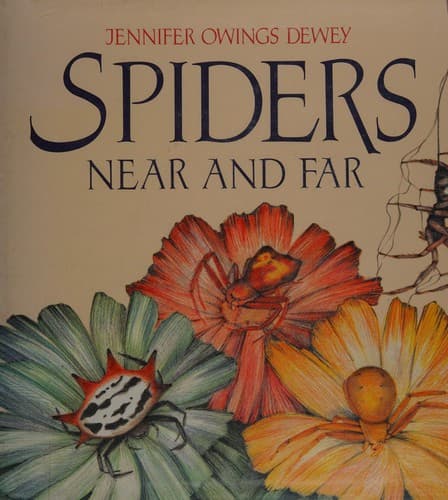 Cover of Spiders near and far by Jennifer Dewey