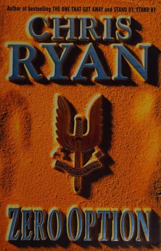 Cover of Zero option by Ryan, Chris