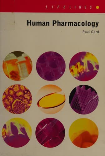 Cover of Human pharmacology by Paul R. Gard