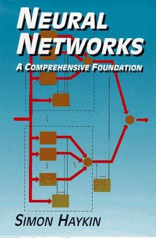 Cover of Neural networks by Simon S. Haykin