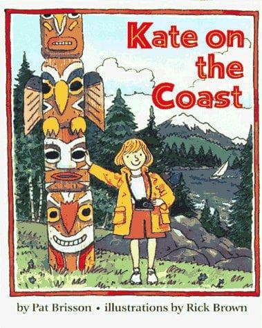 Cover of Kate on the coast by Pat Brisson
