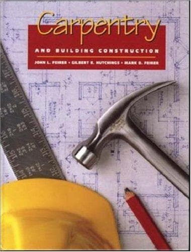 Cover of Carpentry and building construction by John Louis Feirer