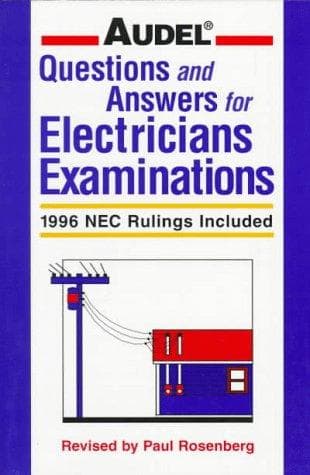 Cover of Audel Questions and Answers for Electricians Examinations by Paul Rosenberg