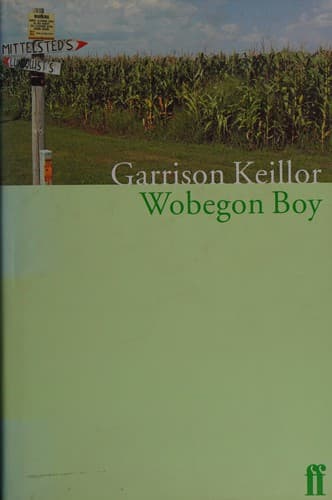 Cover of Wobegon boy by Garrison Keillor