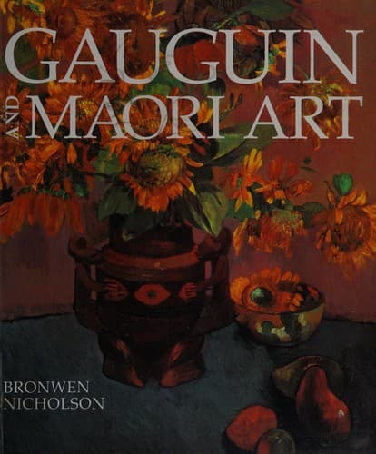 Cover of Gauguin and Maori art by Bronwen Nicholson