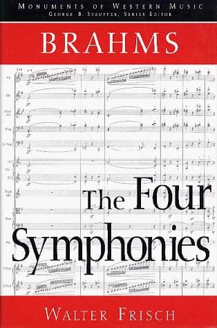 Cover of Brahms, the four symphonies by Walter Frisch