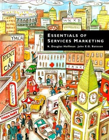 Cover of Essentials of services marketing by K. Douglas Hoffman
