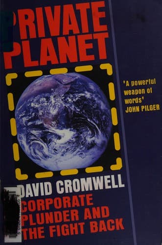 Cover of Private planet by David Cromwell