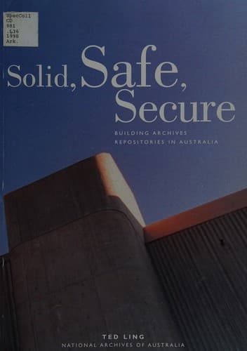 Cover of Solid, safe, secure by Ted Ling