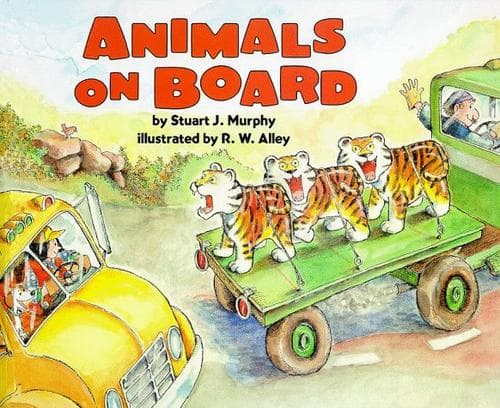 Cover of Animals on board by Stuart J. Murphy