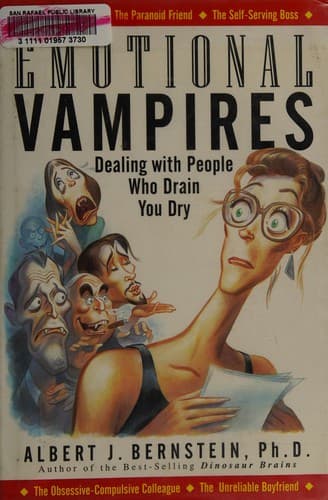 Cover of Emotional vampires by Albert J Bernstein