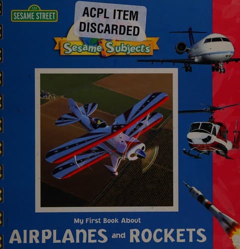 Cover of My first book about airplanes and rockets by Kama Einhorn