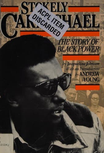Cover of Stokely Carmichael by Jacqueline Johnson