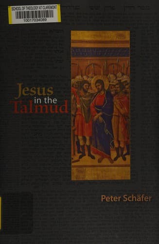Cover of Jesus in the Talmud by Peter Schäfer