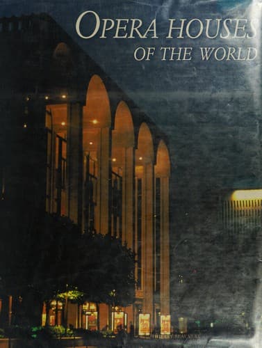 Cover of Opera houses of the world by Thierry Beauvert
